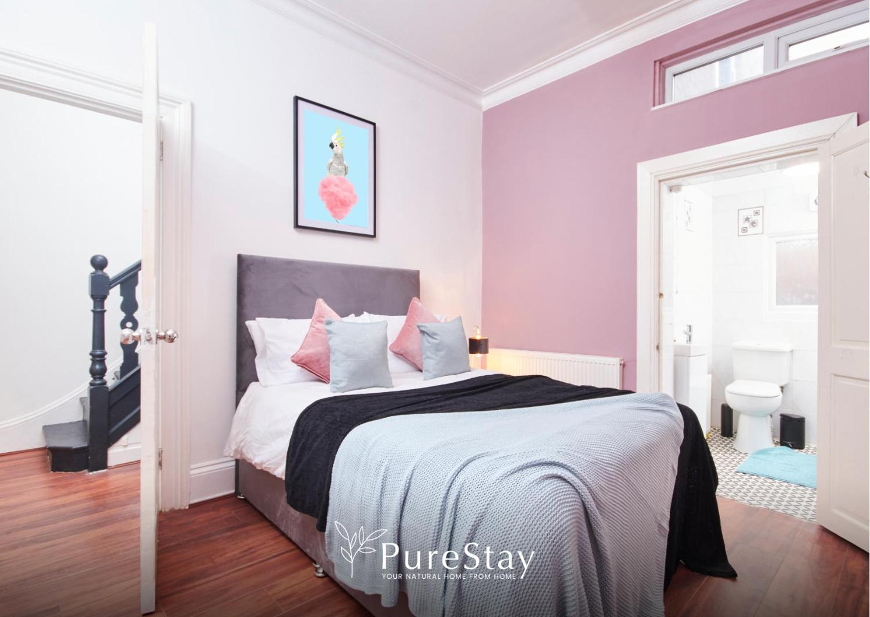 5 Bed House In Leamington Spa Perfect For Contractors With 7 Beds By Purestay - 14 Night Min! Εξωτερικό φωτογραφία